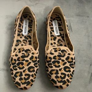 New - Steve Madden Leopard Flats